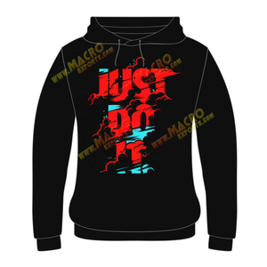 Nouveaux sweats à capuche en coton à col rond avec logo personnalisé, design uni, surdimensionné, polaire d'hiver respirant pour hommes - Product Image 2