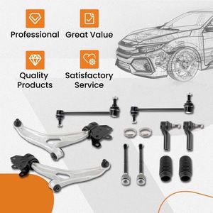 2012-2018 for Ford Focus Front Control Arm Ball Joints Tie Rod End Kit 12x Product - Product Image 2