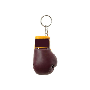 High Quality PU Boxing Glove Keychain for <b>Car</b> <b>Mirror</b> Decoration Personalized Boxing Gloves Keychain Custom Logo OEM Wholesale - Product Image 2