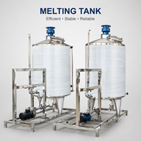 Équipement de chauffage et de mélange pour réservoir de fusion d'engrais chimiques, destiné à la production d'engrais composés NPK