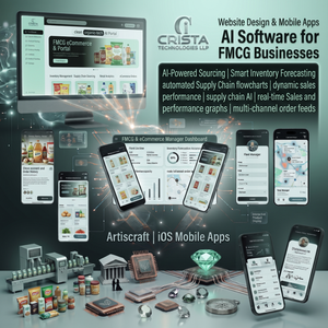 Logiciel d'IA pour les entreprises de produits de consommation rapide, conception de sites Web, applications mobiles Android iOS, logiciel ERP CRM d'IA, plugin WordPress Shopify - Product Image 2