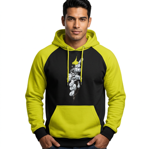 Sudaderas con capucha para hombre, talla grande, con estampado digital 3D, sublimación personalizada, diseño alienígena - Product Image 1