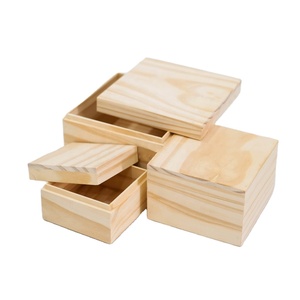 Wholesale Natural Wood <b>Memory</b> Photo <b>Keepsake</b> Gift <b>Box</b> with Sliding Lid Wooden & Bamboo Boxes - Product Image 5