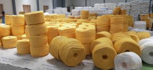 Corde d'amarrage marine en PE (polypropylène, nylon, polyester) torsadée de haute qualité, résistante aux UV, 3/4 brins, vente en gros, emballage - Product Image 2