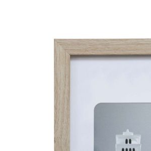 Solid Wood A2 Ornate Multi-Photo Collage <b>Wall</b> <b>Frame</b> 7 Pictures Natural Finish - Product Image 5