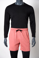 Shorts Awrah pour hommes à prix de gros, séchage rapide, imperméables, avec logo personnalisé, vêtements de sport modestes