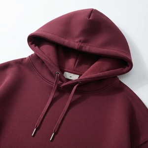 Sweat à capuche en coton pur épais pour homme, coupe oversize tendance, commandes en gros à prix compétitif - Product Image 3