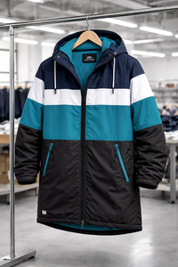 Chaqueta Impermeable Premium para Natación con Forro Polar, Abrigo Cortavientos con Capucha para Cambiarse de Ropa, Ideal para Natación, Surf y Deportes al Aire Libre - Product Image 6