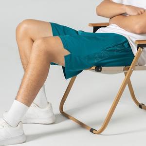 กางเกงขาสั้นผู้ชาย OEM แห้งเร็ว ทรงหลวม ห้าส่วน ผ้าไหมน้ำแข็งบางเบา สไตล์สปอร์ต แคชชวล อเนกประสงค์ ยืดหยุ่นสูง - Product Image 5