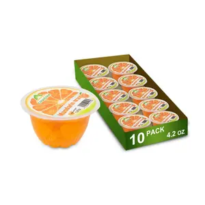 Entrega rápida Express 4oz mandarina enlatada pronta para enviar