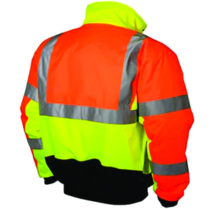 Veste de sécurité haute visibilité, vêtements de travail réfléchissants, gilet pour travaux de construction, travaux routiers, protection industrielle en extérieur - Product Image 5