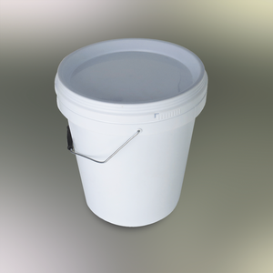 17-Liter Reusable Empty Bucket Opened Many Times PP Plastic Material with Metal Component <b>Drums</b> Pails & Barrels for Paint Usage - Product Image 2