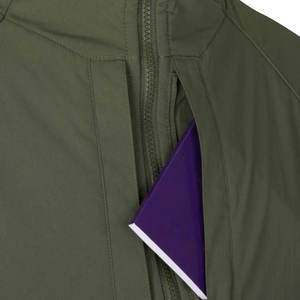 Chaqueta de lona personalizada con diseño nuevo para hombre, ropa de trabajo de invierno, cortavientos y transpirable con cierre de cremallera - Product Image 6