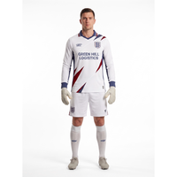 Maillot de gardien de but personnalisé à manches longues, sublimé, 180 GSM, polyester interlock, uniforme de football