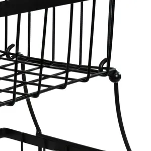 Luxury Handmade <b>Basket</b> Organizer for Interior Styling Projects Contemporary Metal <b>Basket</b> for Luxury Home Furnishing Collections - Product Image 2