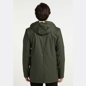 Imperméable à capuche en PU respirant, pliable et confortable de haute qualité pour les trajets par temps de pluie - Product Image 6