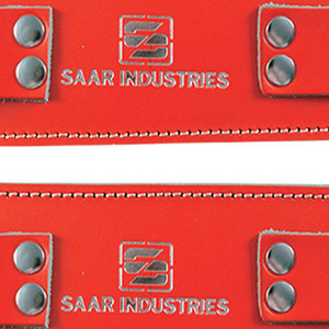 Correas Ajustables de Cuero para Tobillos, para Entrenamiento Físico - Correas Acolchadas con Anillo en D para Ejercicios con Máquina de Poleas - Product Image 6