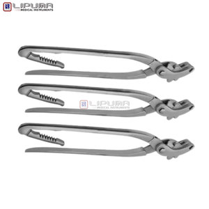Medic Instrument 3 Pcs Serra Emasculators 35.5cm with Ratchet Stainless Steel <b>Castration</b> <b>Tool</b> for Cattle Horses & Livestock - Product Image 4
