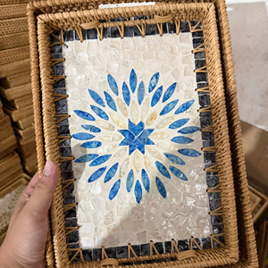 Washable Eco-Friendly Multifunction <b>Vegetable</b> <b>Storage</b> Tray <b>Basket</b> Oval Rectangular Bread Tray Vintage Bread Display Bamboo Fruit - Product Image 1