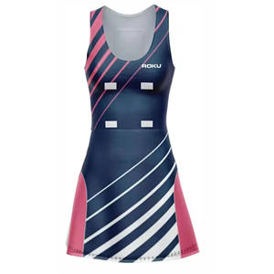 Ensemble d'uniformes de tennis respirants pour femmes à séchage rapide Vêtements de sport personnalisés avec manches courtes et logo avant pour équipes et clubs - Product Image 1