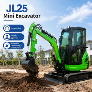 Mini-excavatrice sur chenilles hydraulique JL25 Air <span class=keywords><strong>2</strong></span>,5 tonnes avec moteur Laidong Euro 5, MOQ 1 pièce pour la construction agricole - Product Image 5