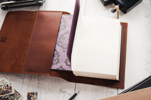 Funda de cuero para libros, funda de cuero para Biblia, funda de Biblia personalizada para mujer, funda de cuero para libros, funda de Biblia con monograma - Product Image 2