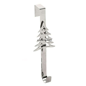 Support de couronne de Noël en métal de qualité durable, accessoire de suspension pour guirlandes, pour usage domestique - Product Image 6