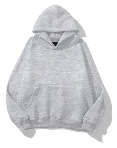 Sudadera con Capucha para Hombre, 100% Algodón, Talla Grande, Color Sólido, Alta Calidad, Transpirable, Ropa Casual de Invierno para Hombre, Logotipo Personalizado - Product Image 6