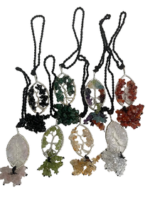 Hỗn hợp đá quý cây của cuộc sống xe treo bán đá quý tường xe treo tinh thần pha lê thủ công bằng amayra tinh thể xuất khẩu - Product Image 2