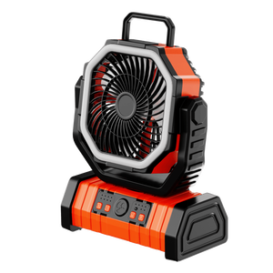 Banco de Energía Recargable de 20000 mAh, Ventilador Portátil y Usable para Camping con Rotación de 270 Grados - Product Image 3