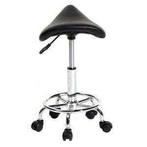 Spedizione gratuita sgabello sella YJ con rotazione dei piedi Ha per mobili da salone Bar - Product Image 3