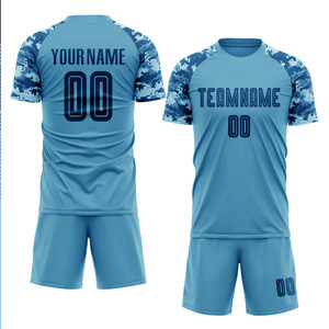 Conjunto de Camiseta de Fútbol Personalizada DAIZEN STAR, Manga Corta, Cuello Redondo, Estampado de Camuflaje Sublimado, Absorbe la Humedad, 100% Poliéster - Product Image 5