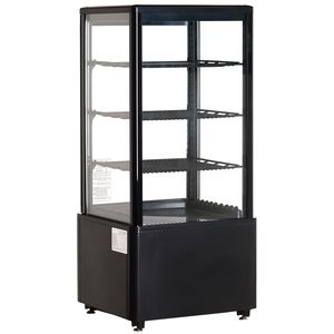 Vitrina Exhibidora de Pastelería Comercial de Vidrio con Iluminación LED, 3 Pies Cúbicos/85L - Product Image 1