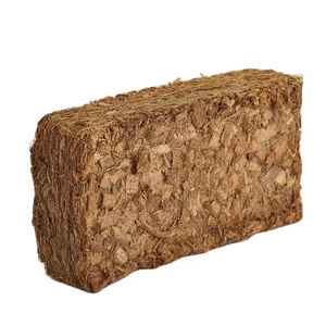Producto de Coco de Origen Sri Lanka, Briquetas de Cáscara Comprimida de 500g, Valioso para Agricultura, Horticultura e Hidroponía - Product Image 1