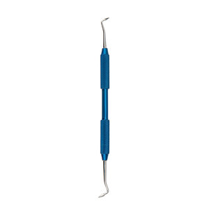 P.K.T. Herramienta de laboratorio dental de precisión azul SS Point con mango ergonómico de 162 mm para cera - Product Image 4