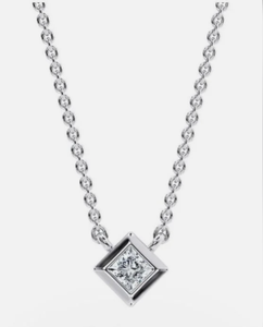 Hermoso Colgante de Diamantes Reales, Joyería Fina de Diseño de Lujo, Elegante Collar con Colgante, Regalo para Mujer - Product Image 1