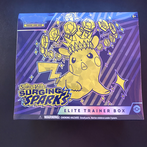 กล่องเทรนเนอร์โปเกมอน Surging Sparks Elites ของแท้จากโรงงาน (ซีลโรงงาน) - Product Image 2