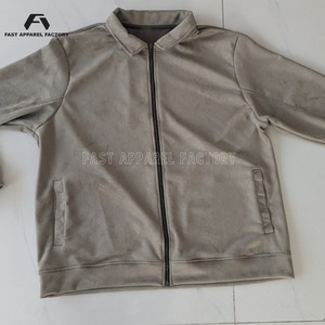 Custom Wholsale <b>Men</b> Women Custom Zipper Up <b>Jacket</b> Breathable Custom Logo Printed And OEM Long Sleeve Zipper Up <b>Jacket</b> OEM - Product Image 2