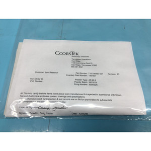 LAM 716-330890-001 R, 8", ANILLO CONTRA INMUENES, REAC - Equipo y Piezas de Semiconductores de Confianza de Trusted Global Legacy - Product Image 6