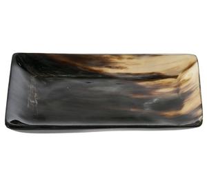 Bandeja de servicio Rectangular hecha a mano más vendida, cuerno de búfalo Natural de alta calidad, pulido artesanal para el hogar/restaurante, uso Animal - Product Image 5