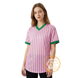 อัลฟ่าที่ปรับแต่งได้ |   เสื้อยืดลำลองสำหรับสตรี แบรนด์ Kapa รุ่น Sorority ผ้าระบายอากาศ คอวี แขนครึ่งแขน ผ้า Lekra Jersey น้ำหนัก 180 กรัม เป็นมิตรกับสิ่งแวดล้อม คุณภาพสูง - Product Image 1