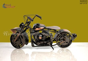 Adornos Retro de Motocicleta Harley de Hierro Forjado, Figuras Decorativas, Modelo de Locomotora, Juguetes, Regalos de Cumpleaños Perfectos - Product Image 3