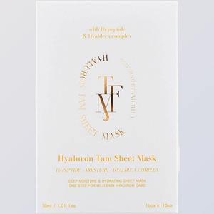 แผ่นมาส์กหน้าเกาหลี ทาโปมิ ไฮยาลูรอน แทม ชีทมาส์ก 10 แผ่น ผลิตในเกาหลี ด้วยกรดไฮยาลูโรนิก - Product Image 2