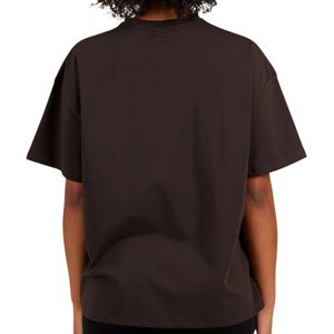 T-shirt en coton pour femme, coupe décontractée et ample, manches courtes, col rond, basique de qualité supérieure, fabricant OEM ODM, vente en gros - Product Image 5