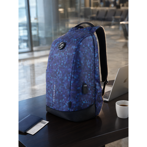 Mochila Antirrobo para Portátil Arctic Fox Slope Trisiac con Puerto USB, Material Oxford, Cierre de Cremallera, Azul - Product Image 2