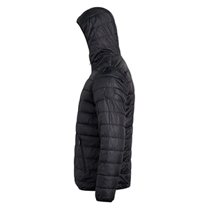 Veste d'hiver pour homme personnalisée, chaude, épaisse, à capuche amovible, coupe-vent, de haute qualité, rembourrée en duvet et en coton matelassé - Product Image 4