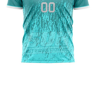 เสื้อฟุตบอลสั้นแบบซับลิเมชั่นพิมพ์ลายโลโก้ตามสั่งสไตล์ใหม่ ผลิตจากโพลีเอสเตอร์ 100% แห้งเร็ว ระบายอากาศได้ดี เป็นมิตรกับสิ่งแวดล้อม ขายส่ง - Product Image 5