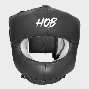 Protector de Cabeza para Boxeo HOB, Cuero PU Azul, Unisex, Casco Deportivo Protector para Adultos - Product Image 4