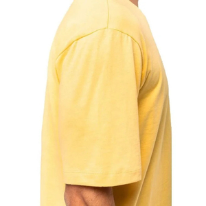 T-shirt Homme Oversize Lourd et Respirant, Col Boxy à Épaules Tombantes, Séchage Rapide, Logo Personnalisé, Fabriqué au Pakistan - Product Image 5