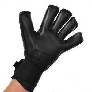 New Top Quality Professional Full-Finger Goalkeeper Gloves PU Material Non-Slip Breathable Adjustable Wrist <b>Strap</b> Unisex Sports - Product Image 2